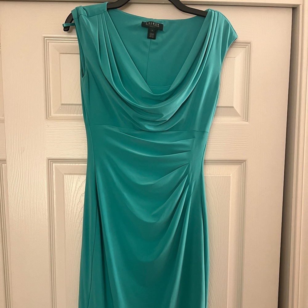Dress- Ralph Lauren Aqua